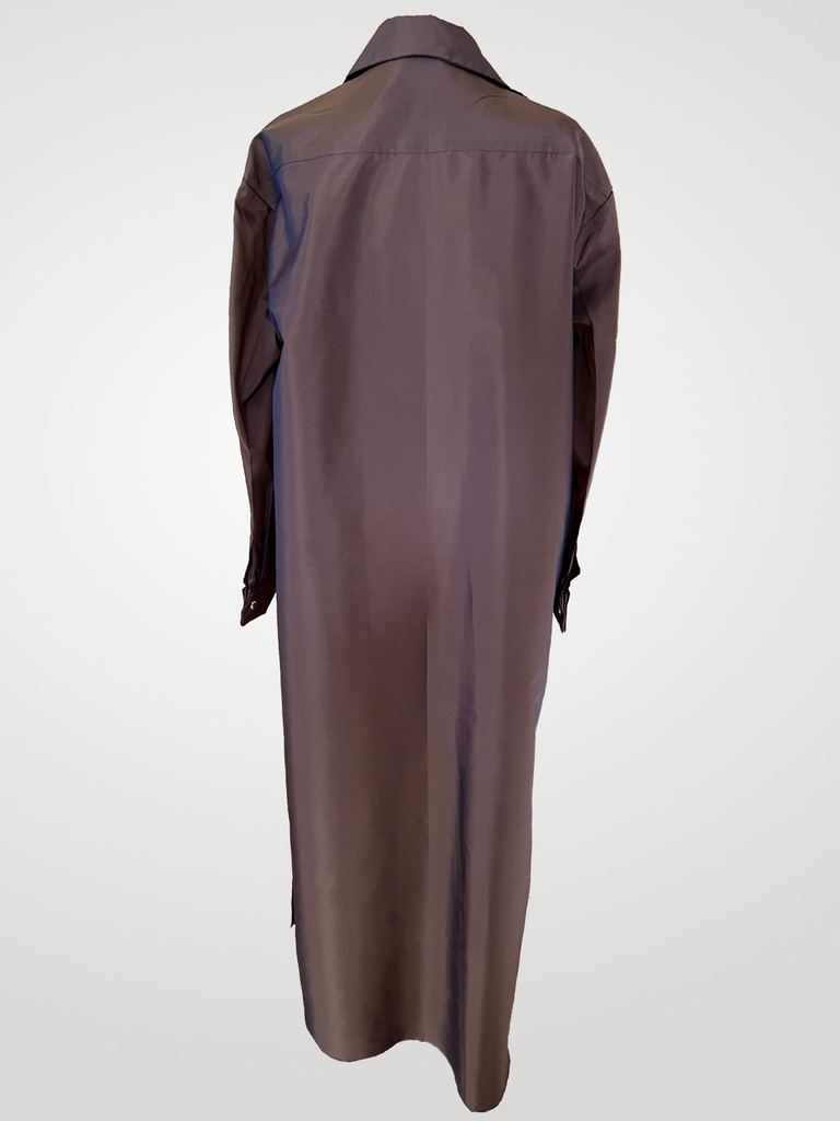 Dress Shirt Abaya with embellishments